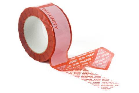 Full Transfer Security Tape Rood